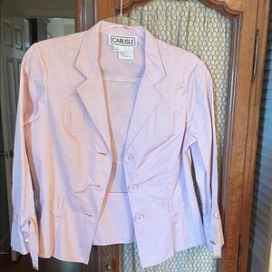 Carlisle Light Pink Women's Suit Jacket